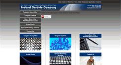 Desktop Screenshot of federalcarbide.com